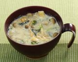 みそ玉で野菜たっぷりみそ汁作り方4写真
