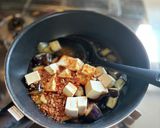 麻婆の素で二刀流!簡単すぎる麻婆茄子豆腐作り方6写真