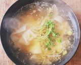 餃子の皮ワンタン☆スープジャー☆弁当昼食作り方3写真
