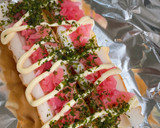 ちくわと紅しょうがのマヨ焼き作り方3写真