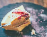 95℃ 桜餡入り 春の香りチーズケーキ作り方31写真