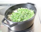 風味が良い【葉にんにくと卵の中華スープ】作り方4写真