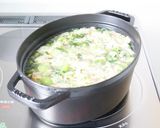 風味が良い【葉にんにくと卵の中華スープ】作り方5写真