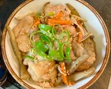 ごぼうがうまい！鶏ごぼう丼♡腸活作り方13写真