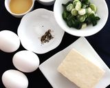 卵と豆腐のチヂミ(계란・두부전)作り方1写真