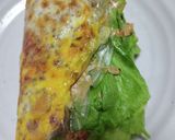 ライスペーパーで【エグチ】ハンバーガー作り方8写真