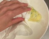 レンジで作るケールとチーズのオムレツ作り方6写真