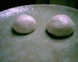 チョコレート入りゴマ団子作り方2写真