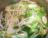 春きゃべつと肉団子のスーフ作り方4写真
