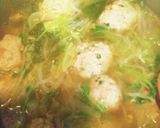 春きゃべつと肉団子のスーフ作り方6写真
