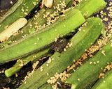 【材料2つ】オクラお吸い物の素合え作り方3写真