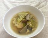 春キャベツと卵の塩麹スープ作り方4写真