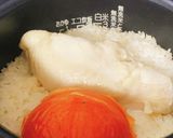 蒸し鶏トマト炊き込みご飯作り方2写真