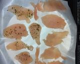簡単☆ヘルシーカリカリ鶏胸肉チップス作り方4写真