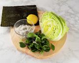 しらすとレタスのパリパリサラダ作り方1写真