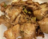 バーベキュー味のコッテリチャーハン作り方2写真