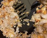 バーベキュー味のコッテリチャーハン作り方9写真