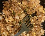 バーベキュー味のコッテリチャーハン作り方11写真