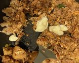 バーベキュー味のコッテリチャーハン作り方13写真