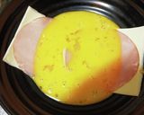 レンジで幸せハムたまごチーズサンド作り方3写真