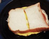 レンジで幸せハムたまごチーズサンド作り方6写真
