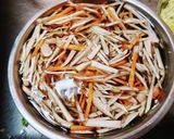 甘麹(甘酒)できんぴらごぼう☆作り方1写真