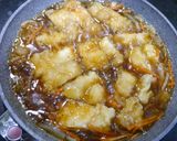 リメイク！カレイ天の甘酢煮作り方3写真