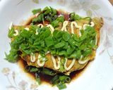つくしで豚平焼き：旬のつくしを使用作り方10写真