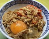 ご自宅で　牛丼の美味しいトッピング作り方7写真