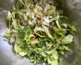 自家製の皮で大きいキャベツ餃子作り方2写真