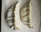 自家製の皮で大きいキャベツ餃子作り方4写真