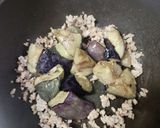 ナスそぼろバターポン酢☆お昼ごはん☆弁当作り方1写真