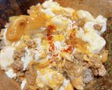 トロットロ豆腐丼★鶏ミンチ入り作り方3写真