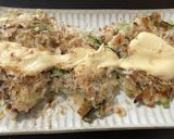 計量カップで作る ネギの桜エビ焼き作り方8写真