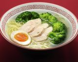 ブロッコリーと鶏ハムのヘルシー塩ラーメン作り方5写真