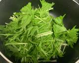 5分あれば出来る！！水菜とツナのマヨ和え作り方1写真