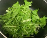5分あれば出来る！！水菜とツナのマヨ和え作り方1写真
