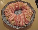 もやしと豚バラ肉の簡単レンジ蒸し作り方1写真