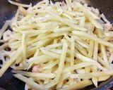 豚バラれんこんヤーコン炒め煮。作り方4写真