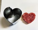 焼くだけなひき肉の型抜き・お弁当や飾りに作り方2写真