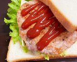 焼くだけなひき肉の型抜き・パンやご飯に作り方4写真
