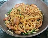 喫茶店風簡単ナポリタン作り方5写真