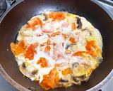 トマトクリームのゴルゴンゾーラパスタ作り方4写真