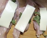 鶏胸肉の大葉チーズはさみ焼き作り方3写真