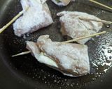 鶏胸肉の大葉チーズはさみ焼き作り方4写真