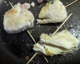 鶏胸肉の大葉チーズはさみ焼き作り方5写真