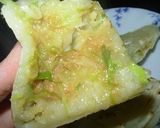 巨大おやき？葱だけで簡単おうす（薄焼き）作り方9写真