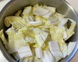 白菜とちくわの煮物作り方1写真