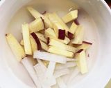 根菜茄子白菜簡単ごま味噌味温野菜サラダ作り方2写真