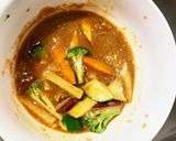 根菜茄子白菜コク旨ふりかけ風温野菜サラダ作り方8写真